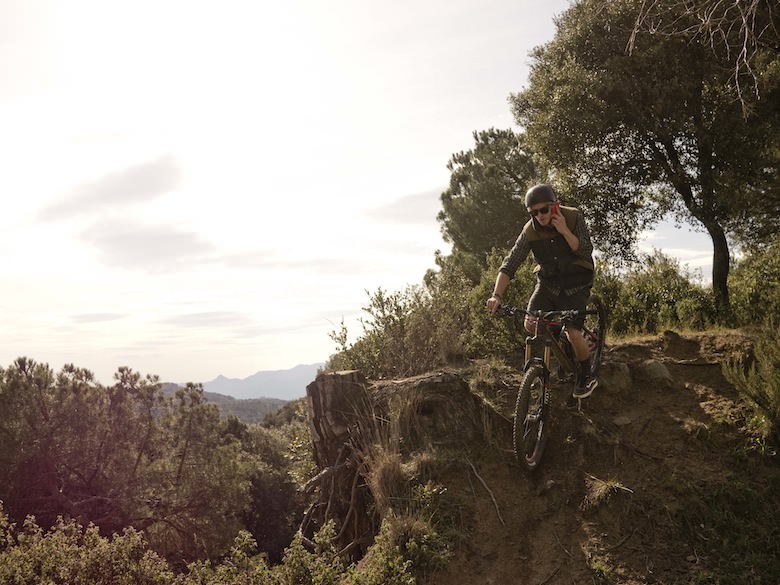 Enduro Ride Andreu Lacondeguy riding style