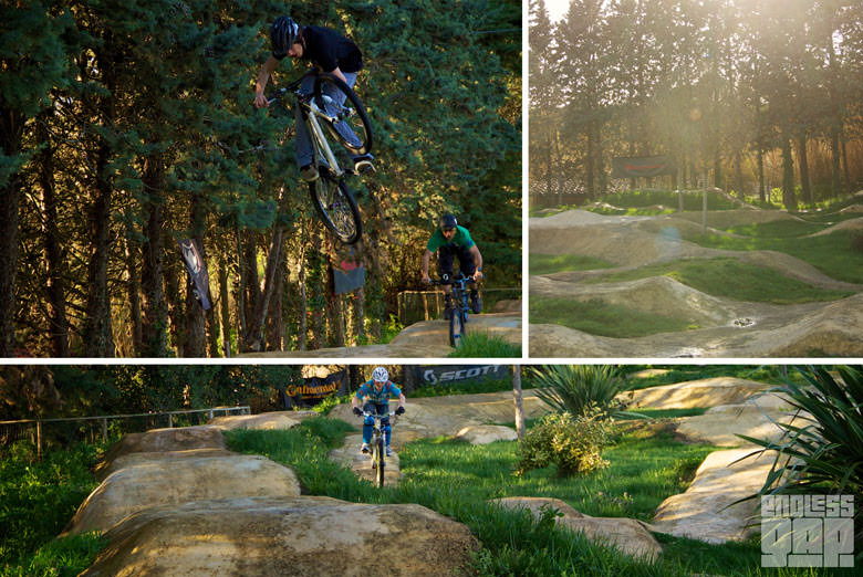 A beautiful pumptrack, barbeque-area, beach-volley field, swimming pool and a vast network of trails in the surroundings. The Massa Vecchia Biking resort has all u can ask for!