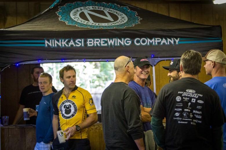 Those with slightly more refined pallets found solace at the Ninkasi Tent, as Bobby the bartender kept the Domination IPA flowing. Photo: Called to Creation.