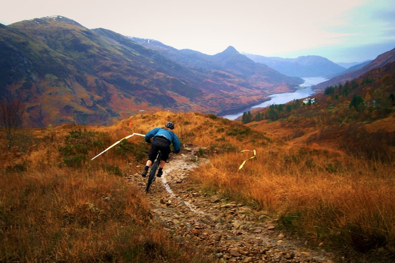 Tough trails in one of the most beautiful places in the UK! (Photo by Raymond Clarke)