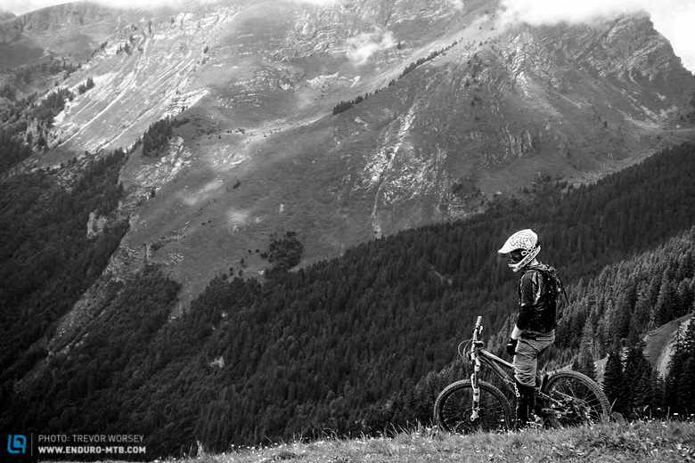 There is a place for enduro in the Portes Du Soleil