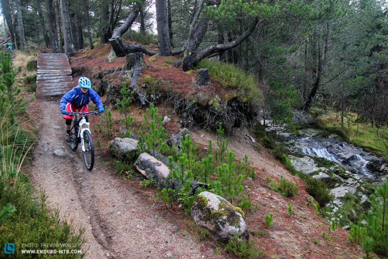 Fort William is one of the most dramatic locations to ride a bike!