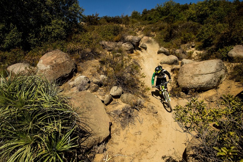 Dusty trails and fierce racing... 