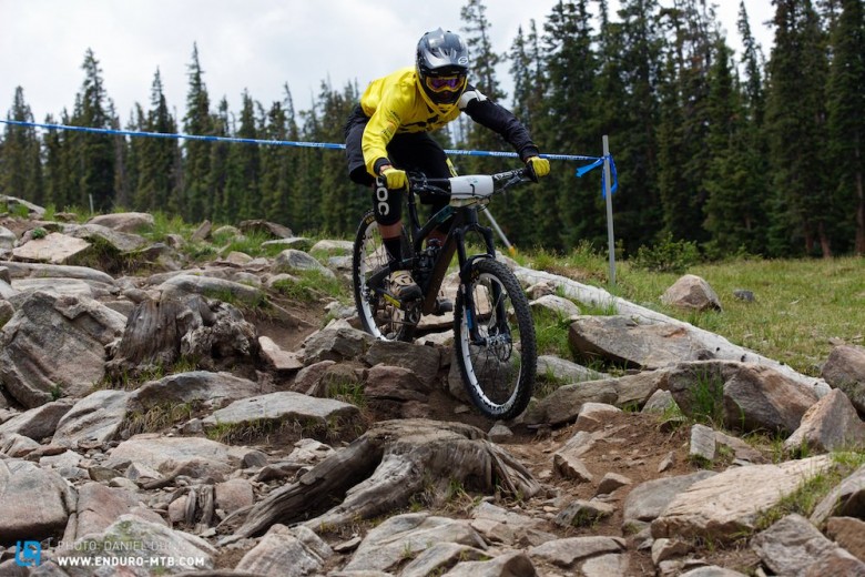 Racing at Keystone, CO, which will be a stop on the Big Mountain Enduro and North American Enduro Tour in 2014. 