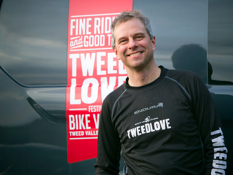 Neil Dalgleish, the voice behind the Tweed Valley EWS