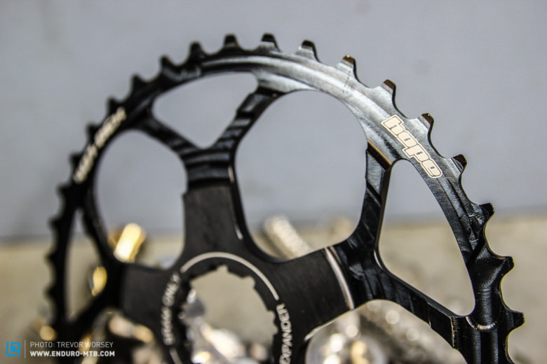 The T-Rex Expander can either provide a bigger climbing gear, or allow you to run a bigger chainring for more speed!
