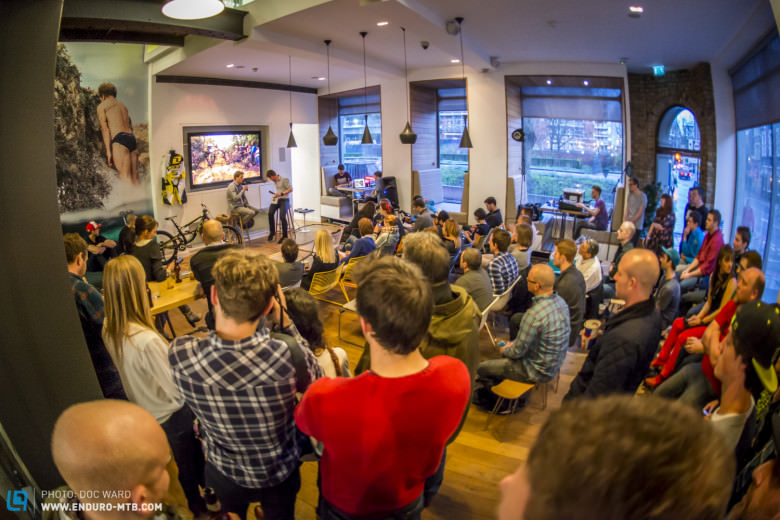 With a full house and Cunny on the mic, the RedBull HQ was a perfect venue!