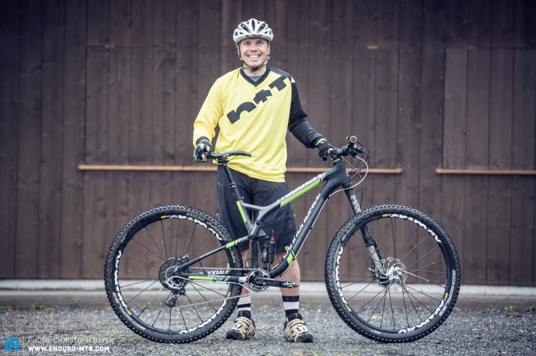 Jochen braucht es lang und hart! Sein Fokus 2014 lieg auf mehreren langen Touren und mind. einem Alpencross. 