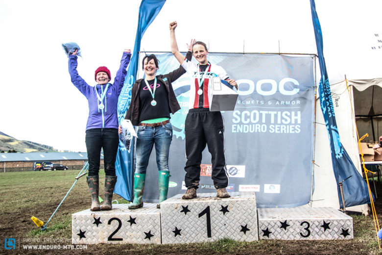 Ladies: 1st Jess Stone, Joint 2nd, Fiona Beattie and Lesley Ingram