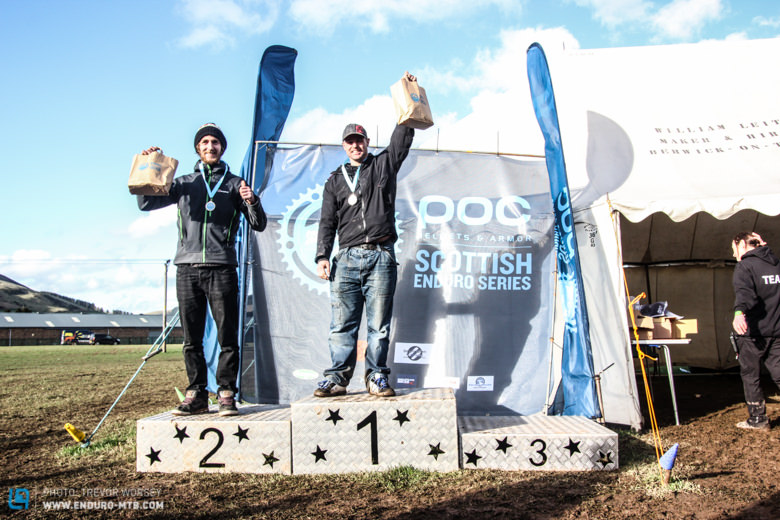 Hardtail Category: 1st Mike Clyne, 2nd Robert Farrer. 3rd Adam Robson