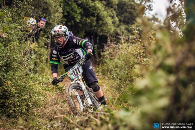 Compromising doesn't win the Enduro World Series does it? No. So maybe that’s why Tracy Moseley is riding a unisex Trek Remedy