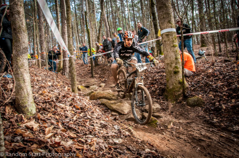 #Relaxed. Mateo Ortegon (Evolution Bike Co.) knows the Big Creek trails well, and his efforts throughout the day scored him the top spot in Junior Men.
