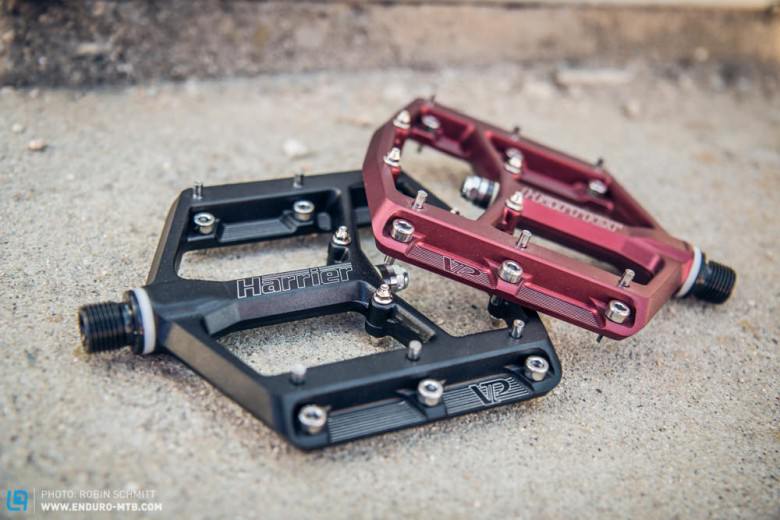 The Harrier is VP's premium flat pedal for MTB