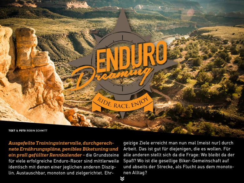 Enduro is far more than racing - ein Ausflug nach Fruita (Colorado / USA) machte dies mal wieder deutlich.