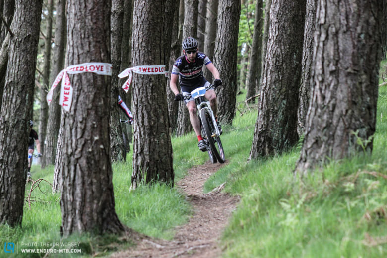 It was local XC machine Greig Brown that led the charge in the early stages, could he hold on to the end!