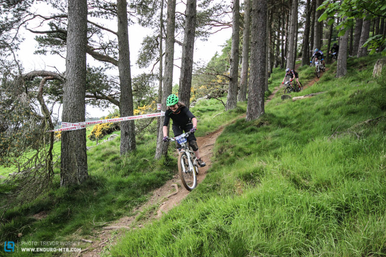 Scotland's single track at its finest, dusty and just plain fun!