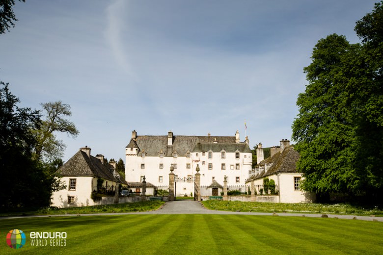 There is plenty of history here to entertain the visiting racers, this is Traquair Hourse.