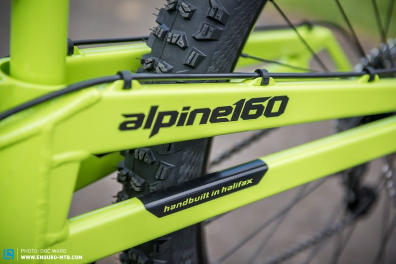 The Alpine 160 is now running bigger boots!