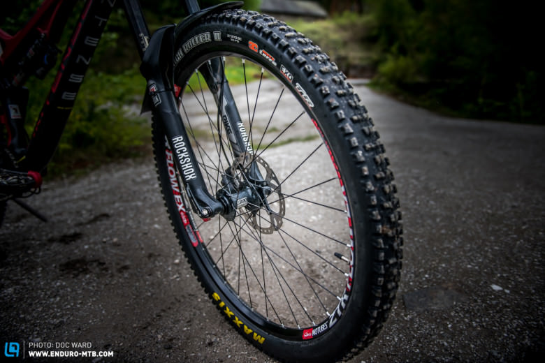 Tubeless ready, and tyres are easy to fit