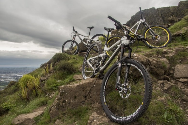 3 new bikes make up the range!  The 135mm travel ESCARPE in both 27.5” and 29” versions and the 155mm 27.5" SOMMET
