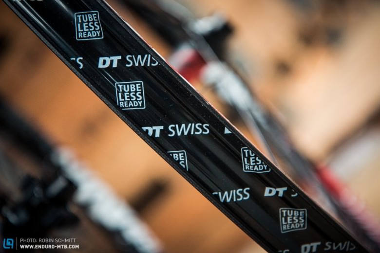 Das DT Swiss Tubeless ready Felgenband ermöglicht eine einfach und schnelle Montage der Reifen ohne Schlauch.