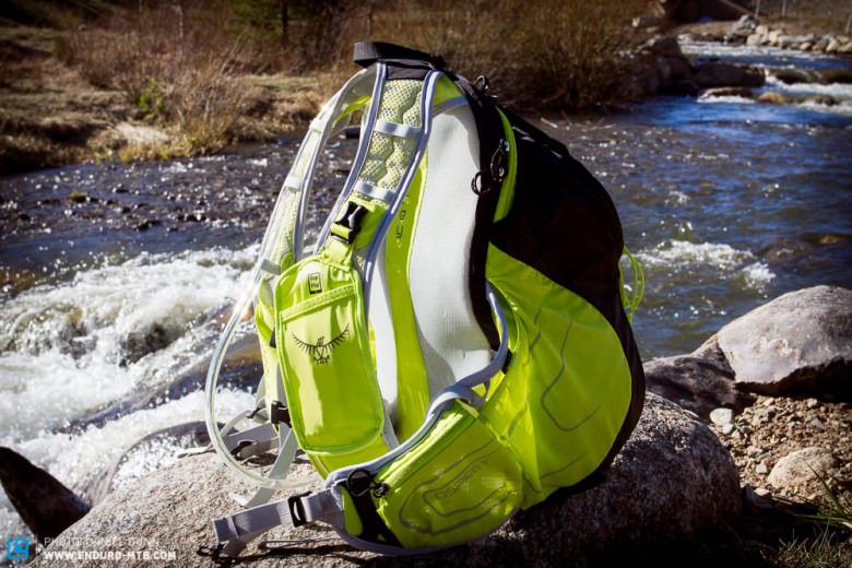 Osprey Rev 18 pack. Great when your carrying needs are lighter loads. 