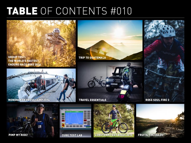 So many reasons to ride. Find all this in Issue #010