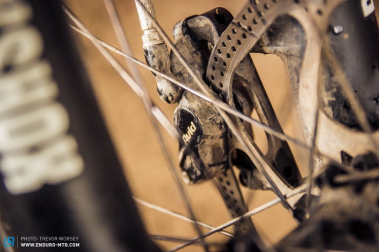 The Avid brakes have been better than expected, but I still find them a little harsh and graby.