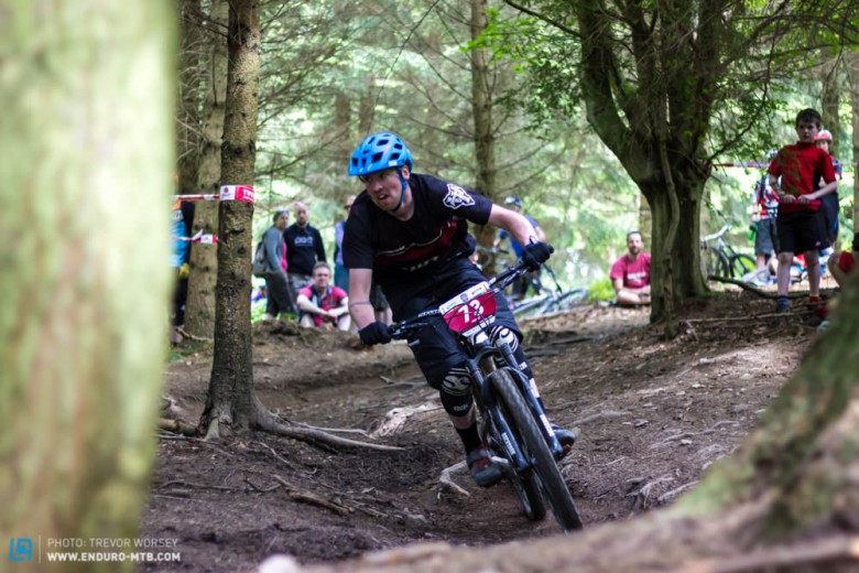 Local legend, WTB Enduro Team rider Gary Forrest took an amazing 10th place overall!