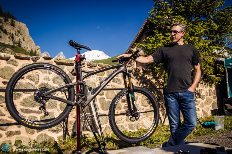 Chris Conroy unveils the new bike and talks us through the technology.