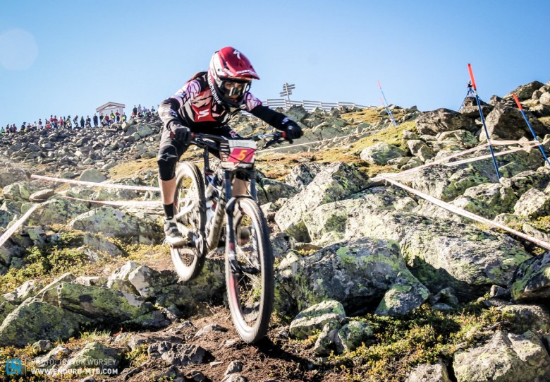 But it would be Specialized Anneke Beerten would would steal 3rd place going into day 2!