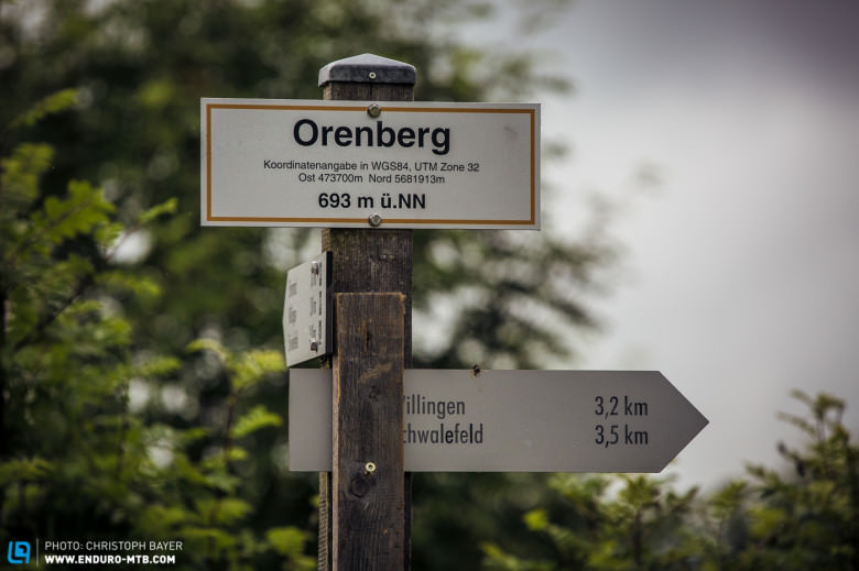 Der Orenberg ist Austragungsort für Stage 3 und 4 und auch für Wanderer ein gern besuchtes Ziel.