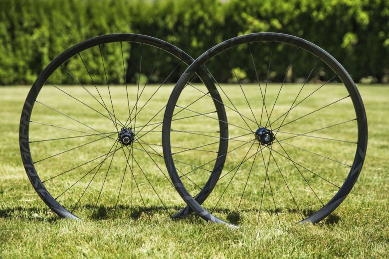 New wheels from Roval are here. Carbon fatties. Seen in the stealthy black version.  Photo: Specialized / Dan Barham