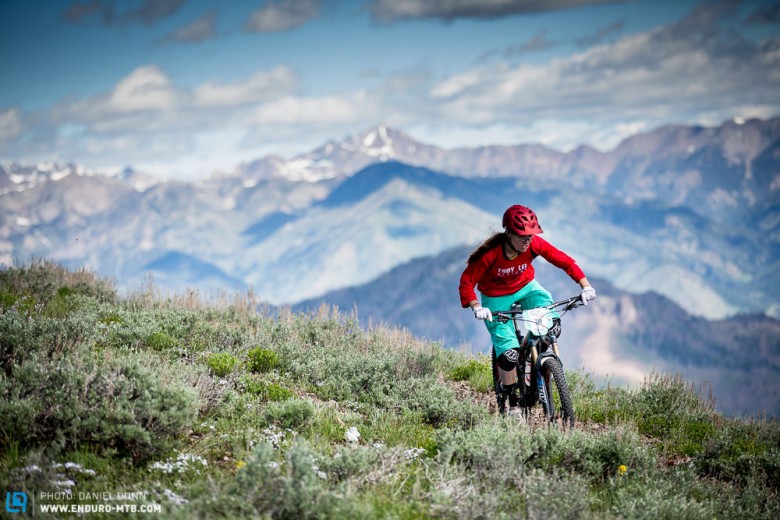 Amanda Cordell is not a household name on the North American enduro circuit, but showed some real flashes of speed and power in Sun Valley. Look for her to come out strong at Canyons. 
