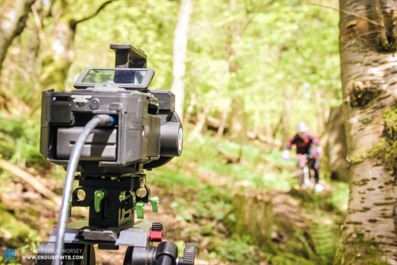 With Downhill, XC and Enduro racers looking to find seconds, video analysis invaluable.
