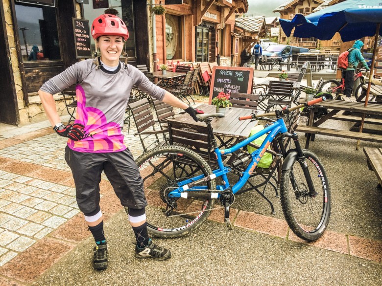 Follow our racer Rachael as she takes on the mighty Trans Savoie.