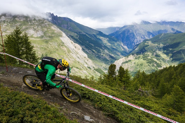 La Thuile is the perfect backdrop for an international enduro.