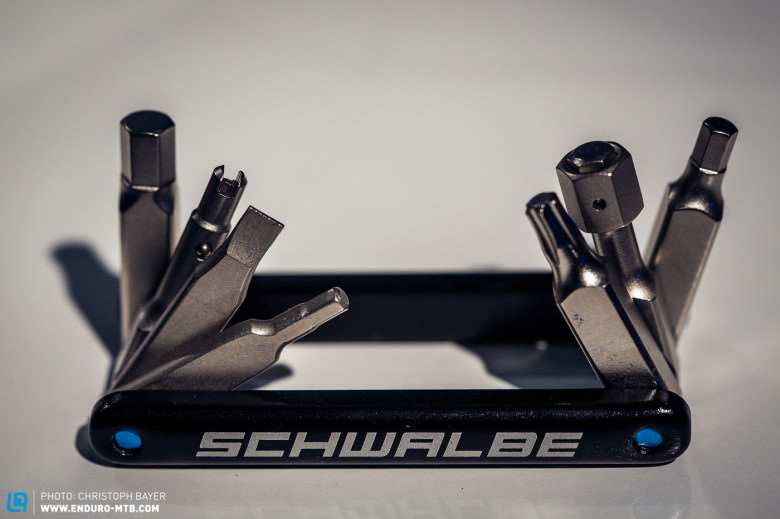New in 2015: The Schwalbe Mini-Tool. 