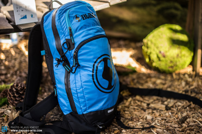 The Bliss LD 12 litre backpack is now available in blue. 