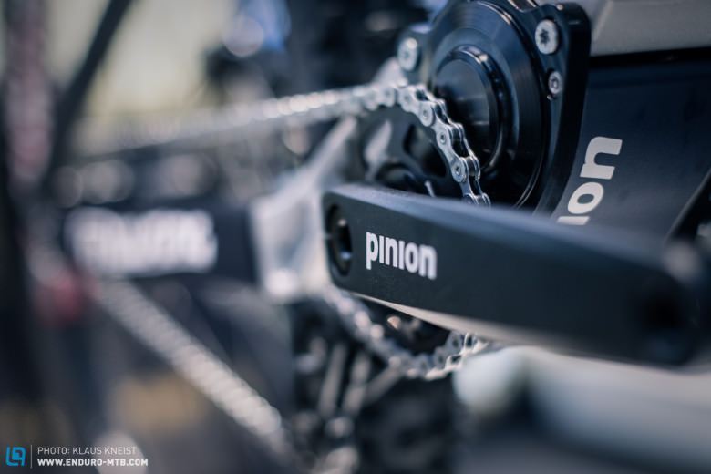 Für 2015 bietet Pinion ihre Getriebebox auch mit weniger Gängen.