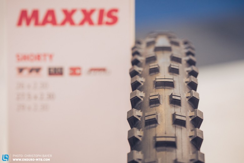 Neu für 2015: Der Maxxis Shorty kommt in der leichteren EXO-Karkasse.