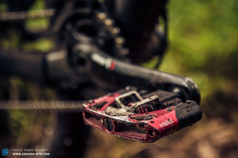 Benjamins favourite pedals: The Crankbrothers Mallet DH