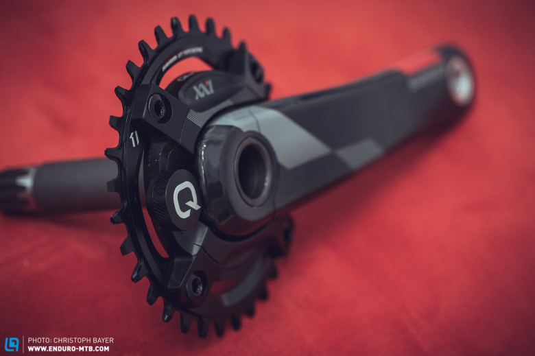 Naturally, the SRAM XX1 crank comes with X-SYNC™ technology.