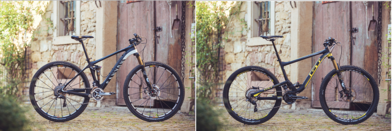 Canyon Lux CF 9.9 SL & GT Helion CRB Team