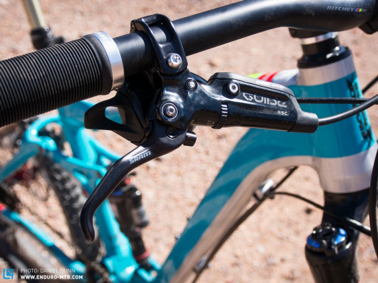 The SRAM Guide brakes have found their way onto many top end bikes this year.