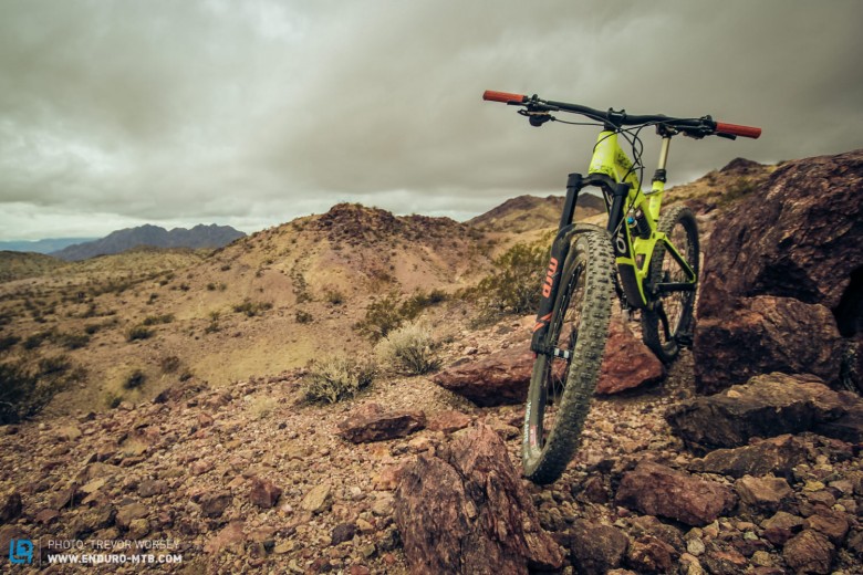 The rough and rocky trails of the desert proved the perfect testing ground.  