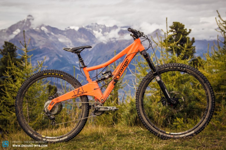 The Orange Alpine Five is a reworking of the popular Five29er
