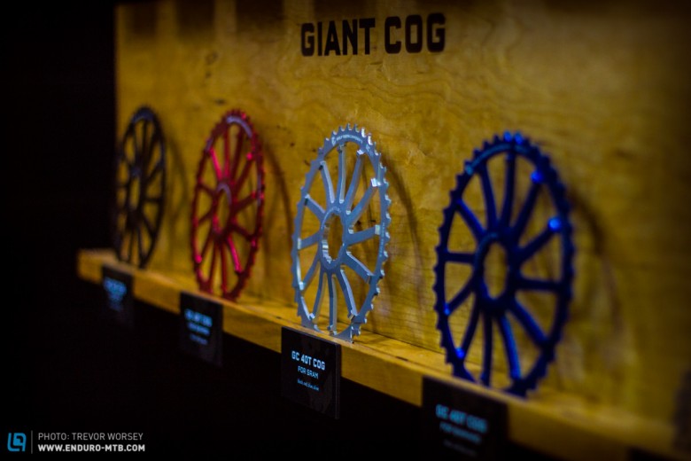The ever popular Giant cog extender is now available in many colours.