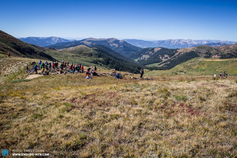 The crowds started to gather and it was time to get this race underway. The five day Crested Butte Ultra Enduro is the first of it's kind in America, following in the footsteps of Trans Provence and Trans Savoie. 