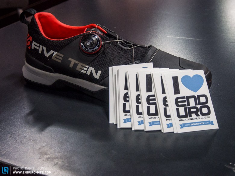 New Five Ten Kestrels. Check out our first look of these shoes from EuroBike. 
